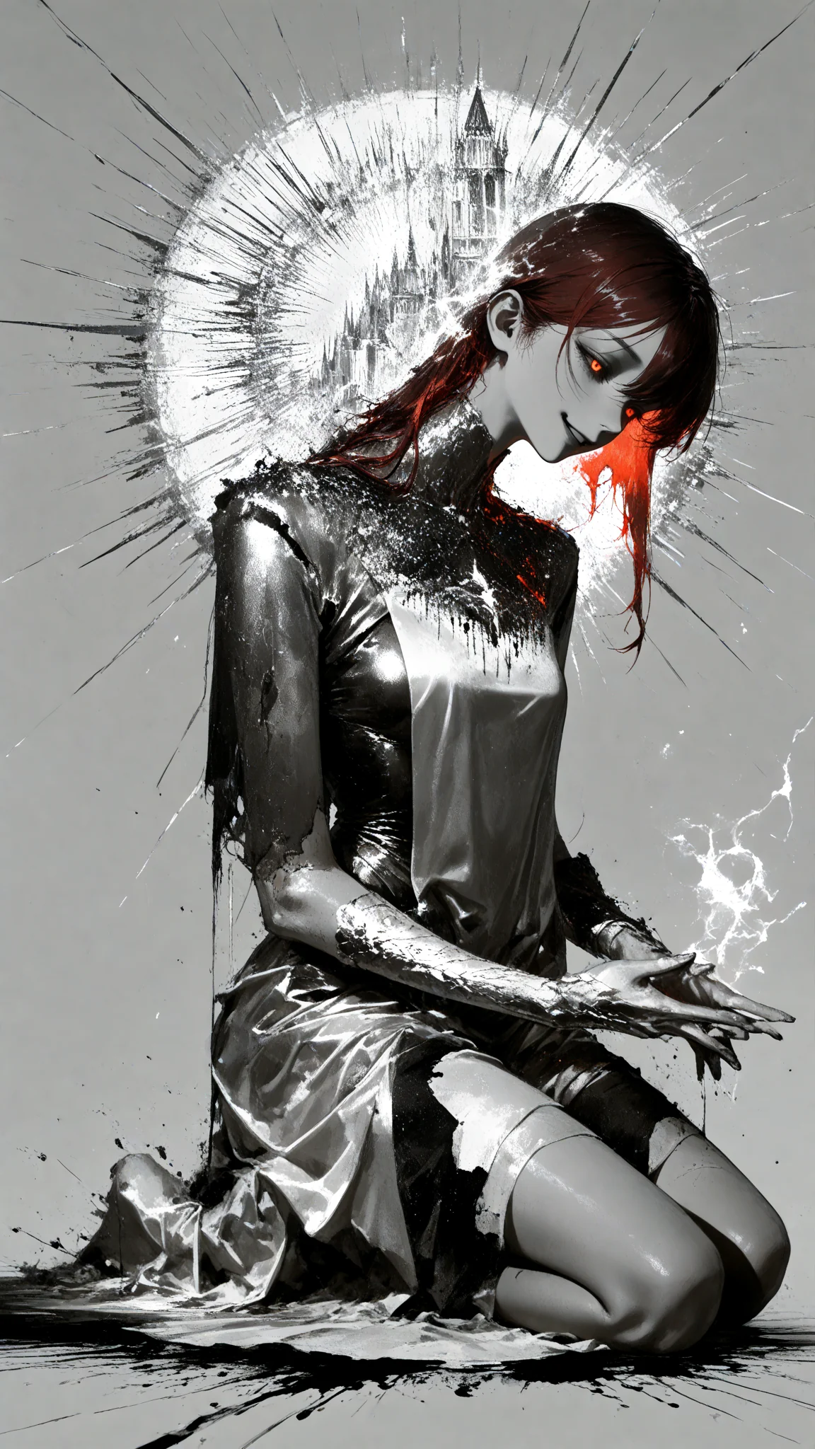 Concept cover arts for my litrpg novella — Dawn of the Fanatic picture 3 of 4