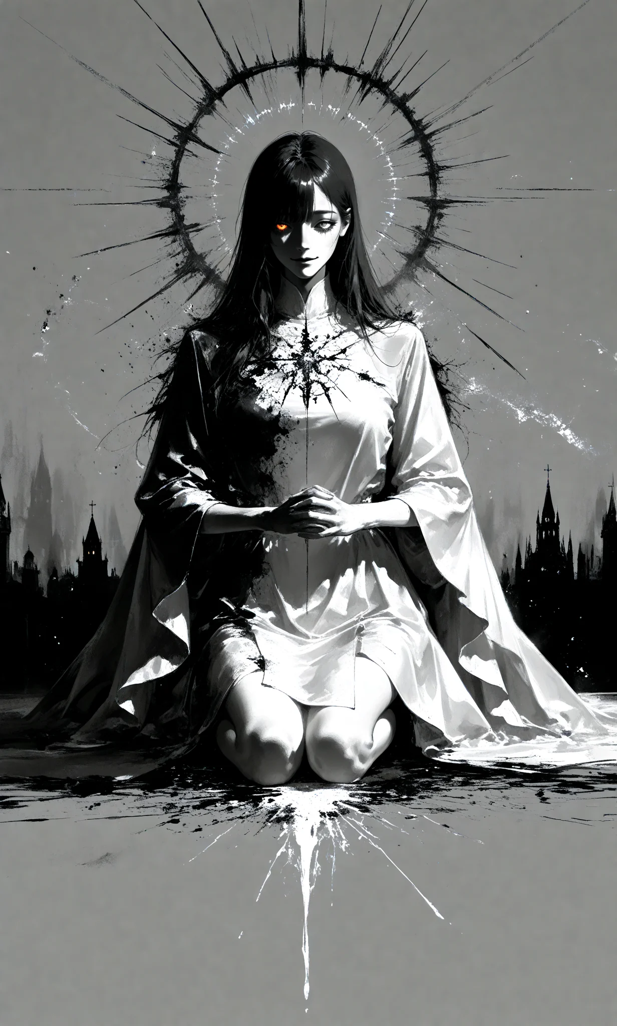 Concept cover arts for my litrpg novella — Dawn of the Fanatic picture 4 of 4
