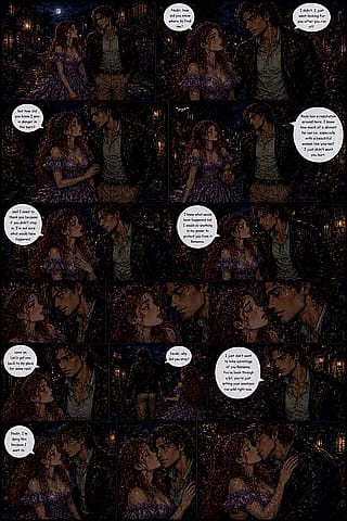 The Human Heart of a Vampire Princess Comic Book Story (Pages 17-35)'