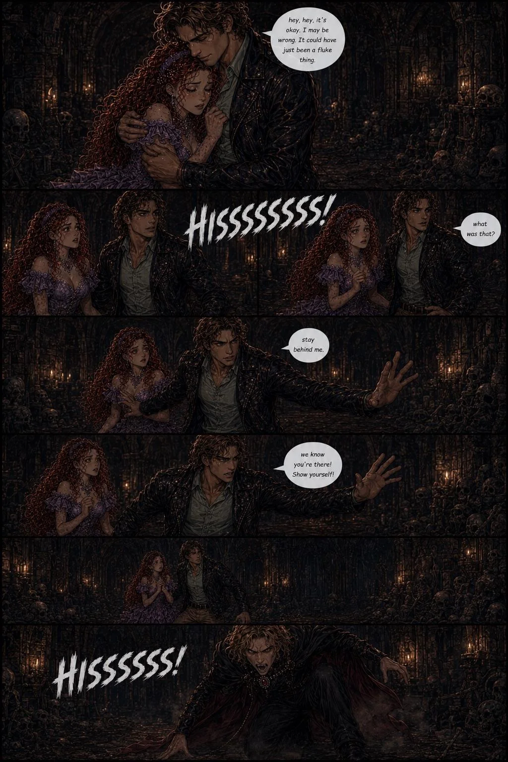 The Human Heart of a Vampire Princess Comic Book Story (Pages 17-35) picture 6 of 19
