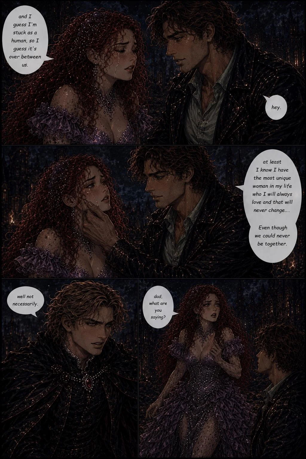 The Human Heart of a Vampire Princess Comic Book Story (Pages 17-35) picture 10 of 19