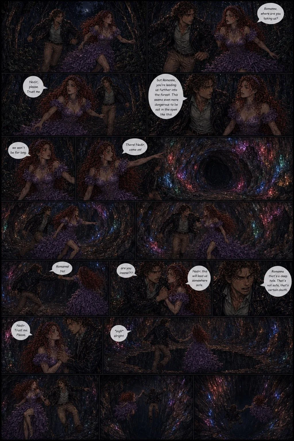 The Human Heart of a Vampire Princess Comic Book Story (Pages 17-35) picture 11 of 19