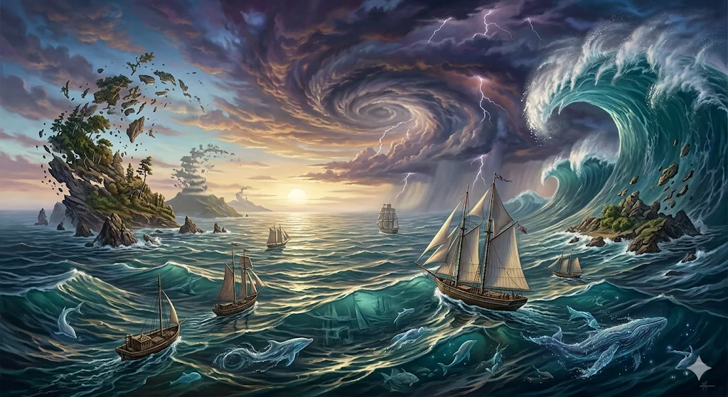 The Ocean That Dreams in Reverse picture 1 of 1