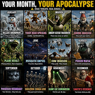 I got the skeleton apocalypse lol'