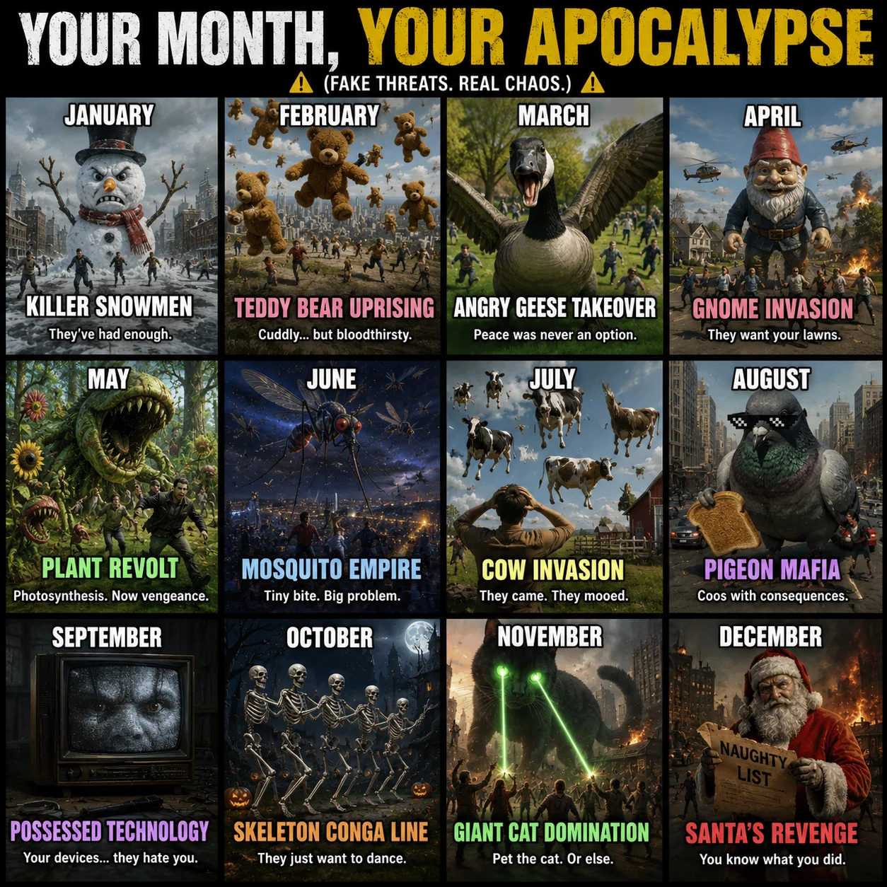 I got the skeleton apocalypse lol picture 1 of 1