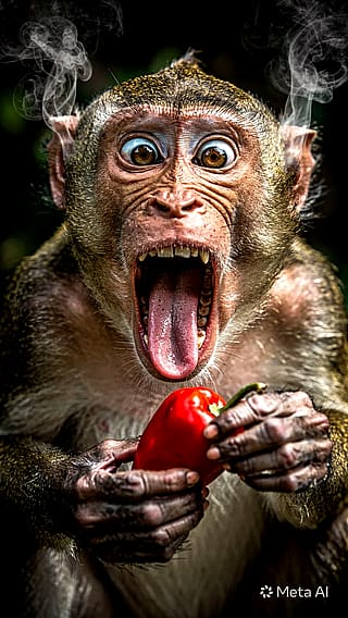 Red hot chili pepper effect'