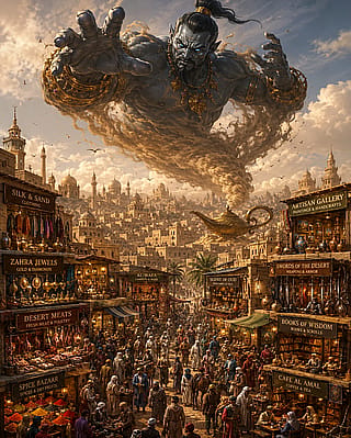 Wrath of the Desert Djinn'