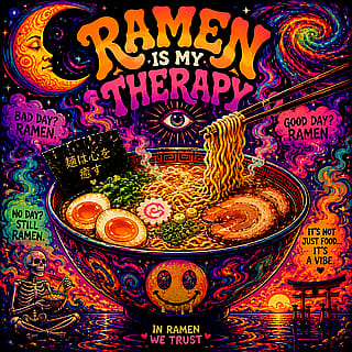 Ramen is my therapy ❤️'