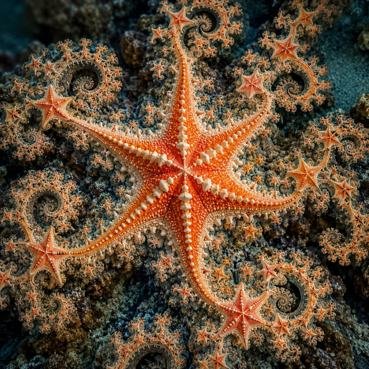 Fractals Series No.6 - Starfish picture 1 of 1