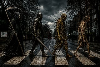Abbey Road Series No. 6 - Four Horsemen'