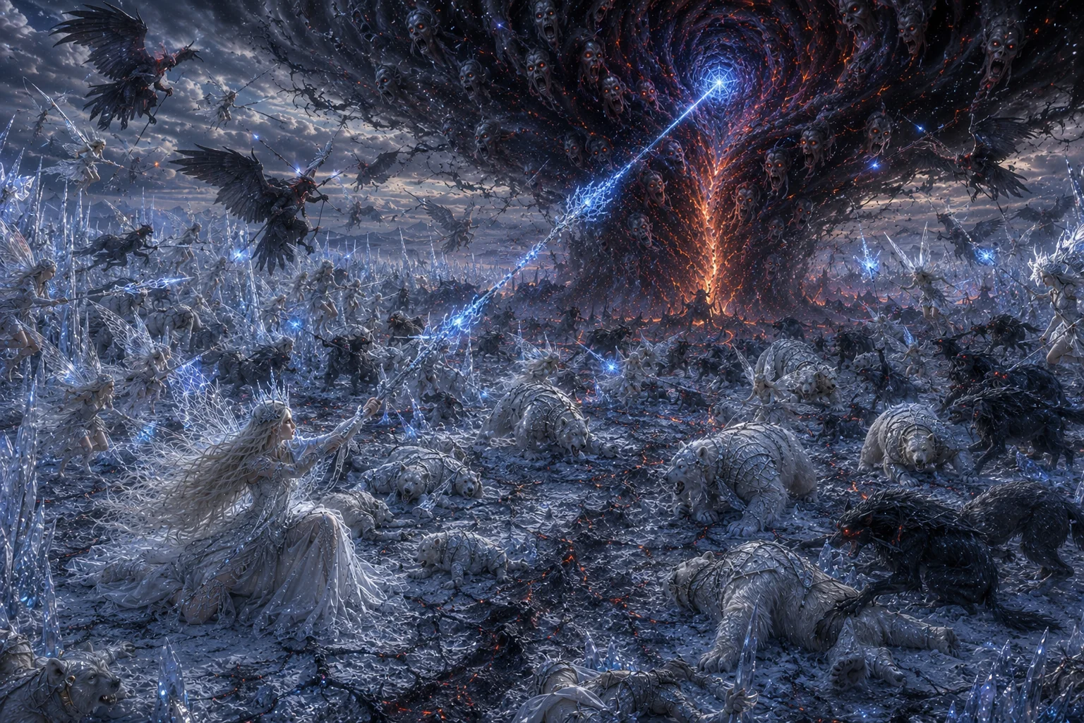 Fantasy Series No.4 - Battlefield, Queen Falls picture 1 of 1