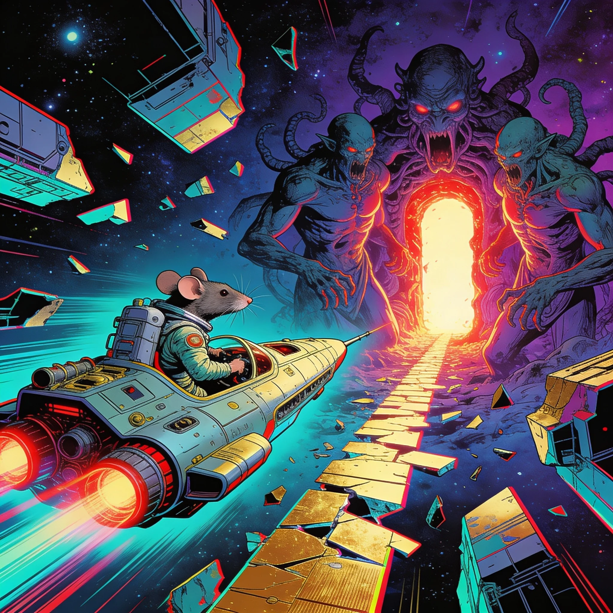 Rat astronaut regrets meeting elder gods picture 2 of 4
