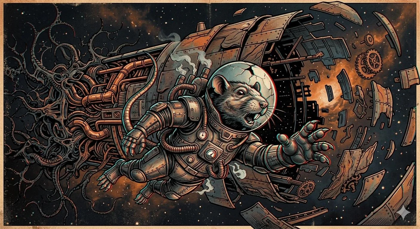 Rat astronaut regrets meeting elder gods picture 3 of 4