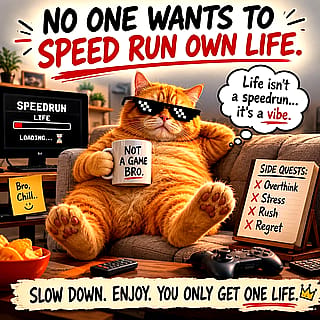 Real Speed runs isn’t to win !'