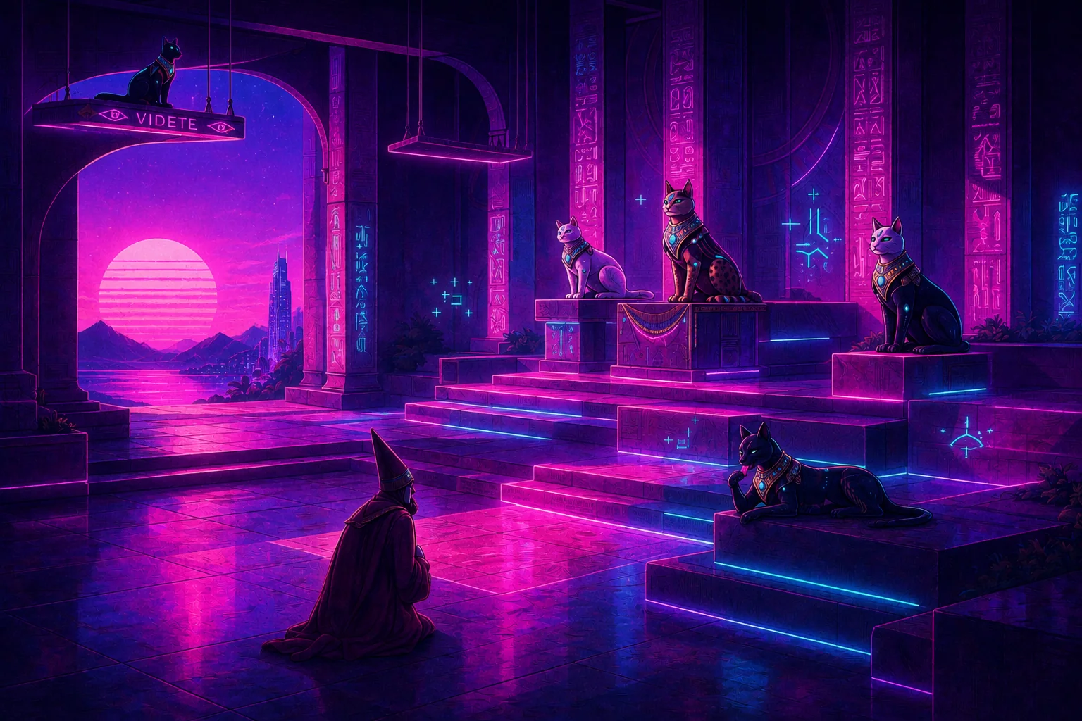 Temple of the Synth Cats picture 1 of 1