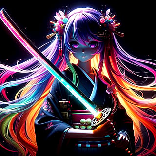 Neon Samurai'
