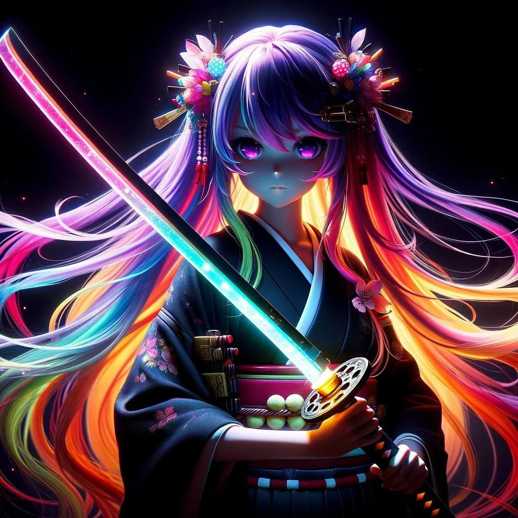 Neon Samurai picture 1 of 3