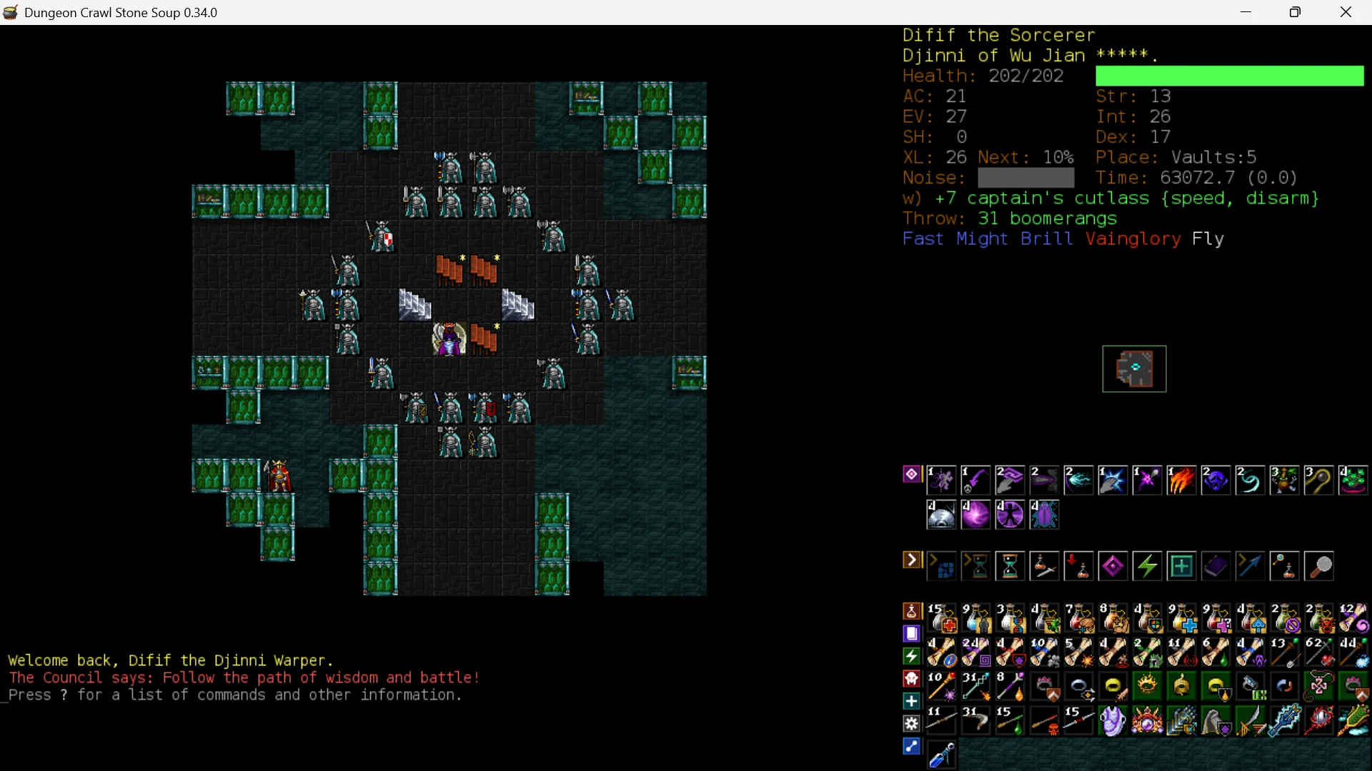 I fed DCSS screenshots to an AI and got this picture 12 of 13
