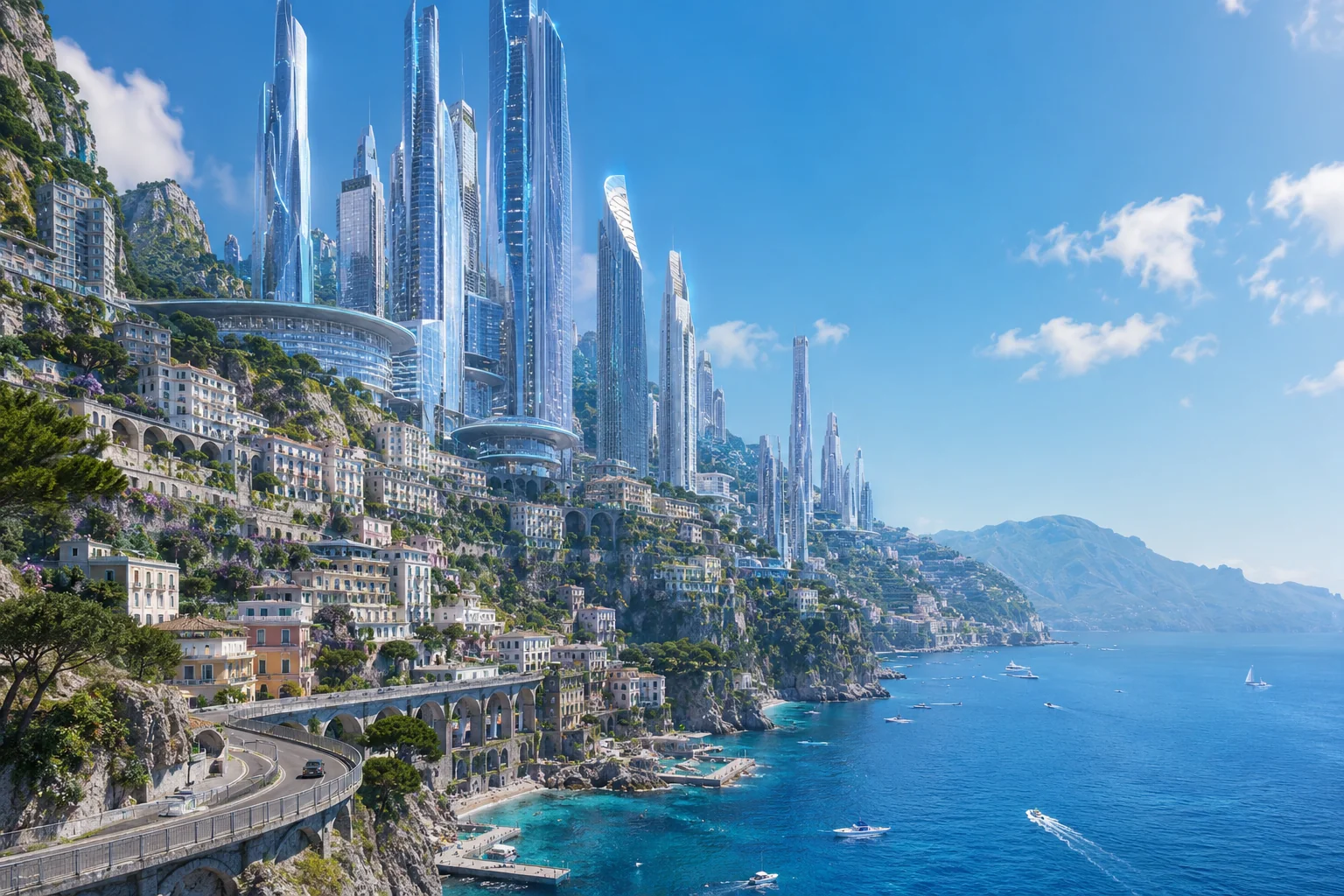 Amalfi coast in the future picture 1 of 1