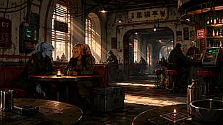 Retro-Future Speakeasy'
