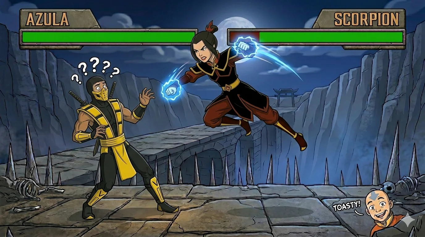 Princess Azula vs Scorpion picture 7 of 7