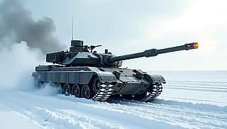 Winter Tank Warfare'