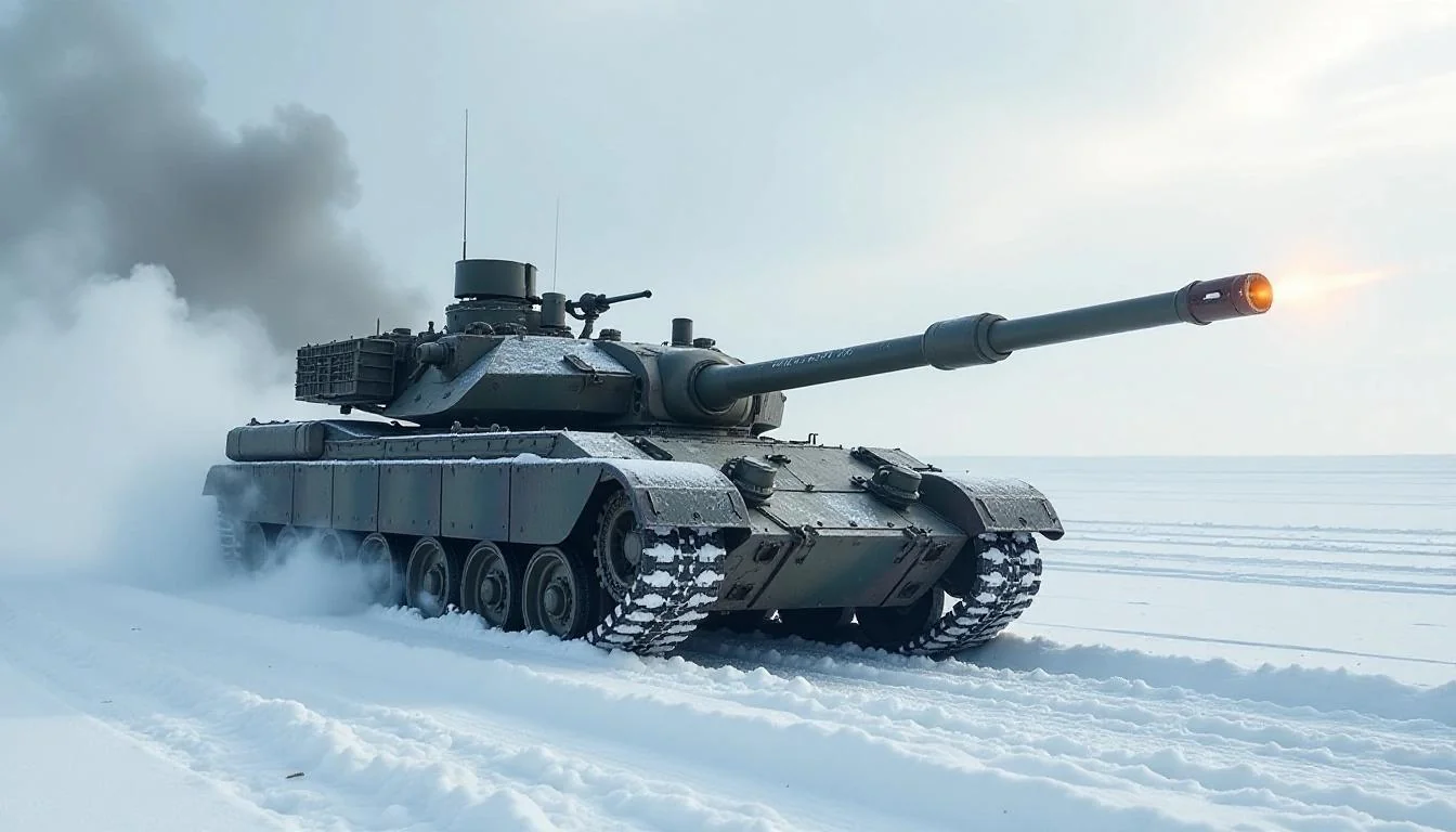 Winter Tank Warfare picture 1 of 5