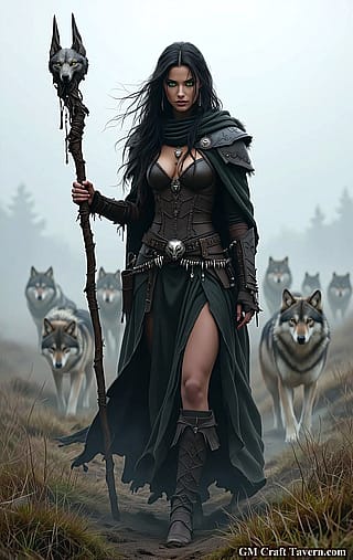 Beastmaster in the Foggy Moor'