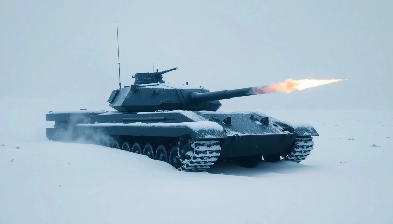 Winter Tank Warfare picture 4 of 5