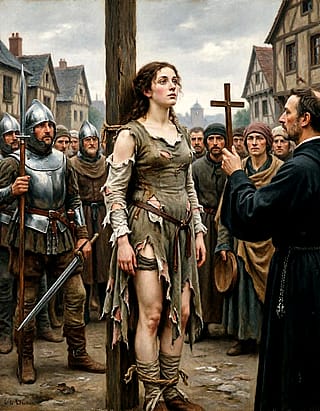 A Study of Joan of Arc (Slide 1)'