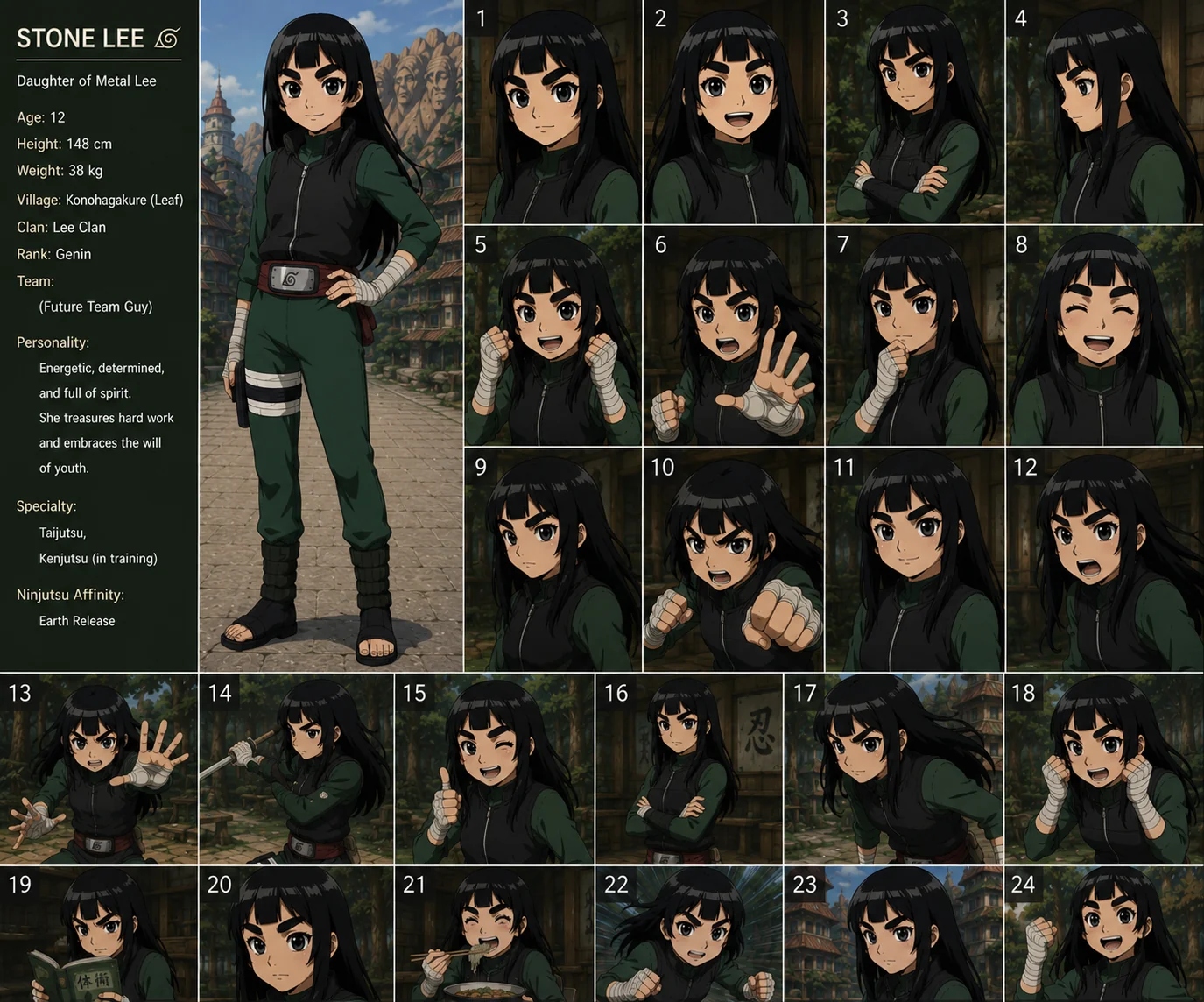 Sequel to my Natto post. Put Boruto’s daughter on a ninja team and they’re ready for missions picture 5 of 7