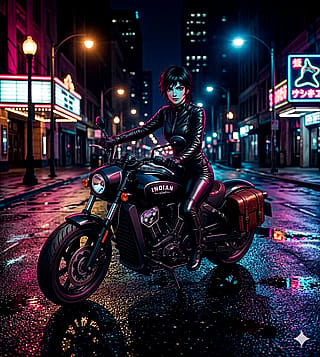 Femmes à Moto'