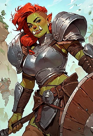 "Dude, the Orc thinks you're cute"'