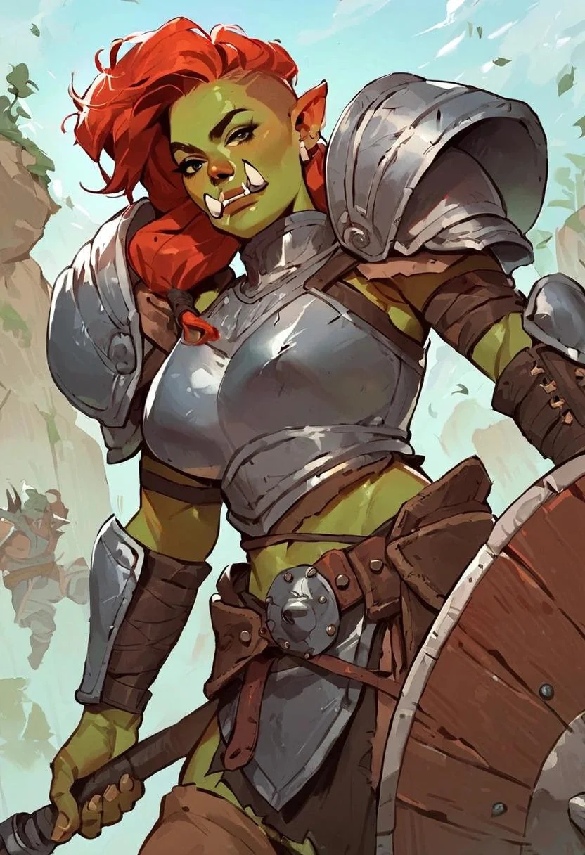 "Dude, the Orc thinks you're cute" picture 1 of 1