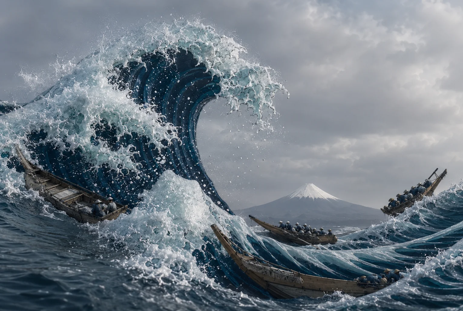 Asked GPT to create the wave of Kanagawa as an photograph picture 1 of 1