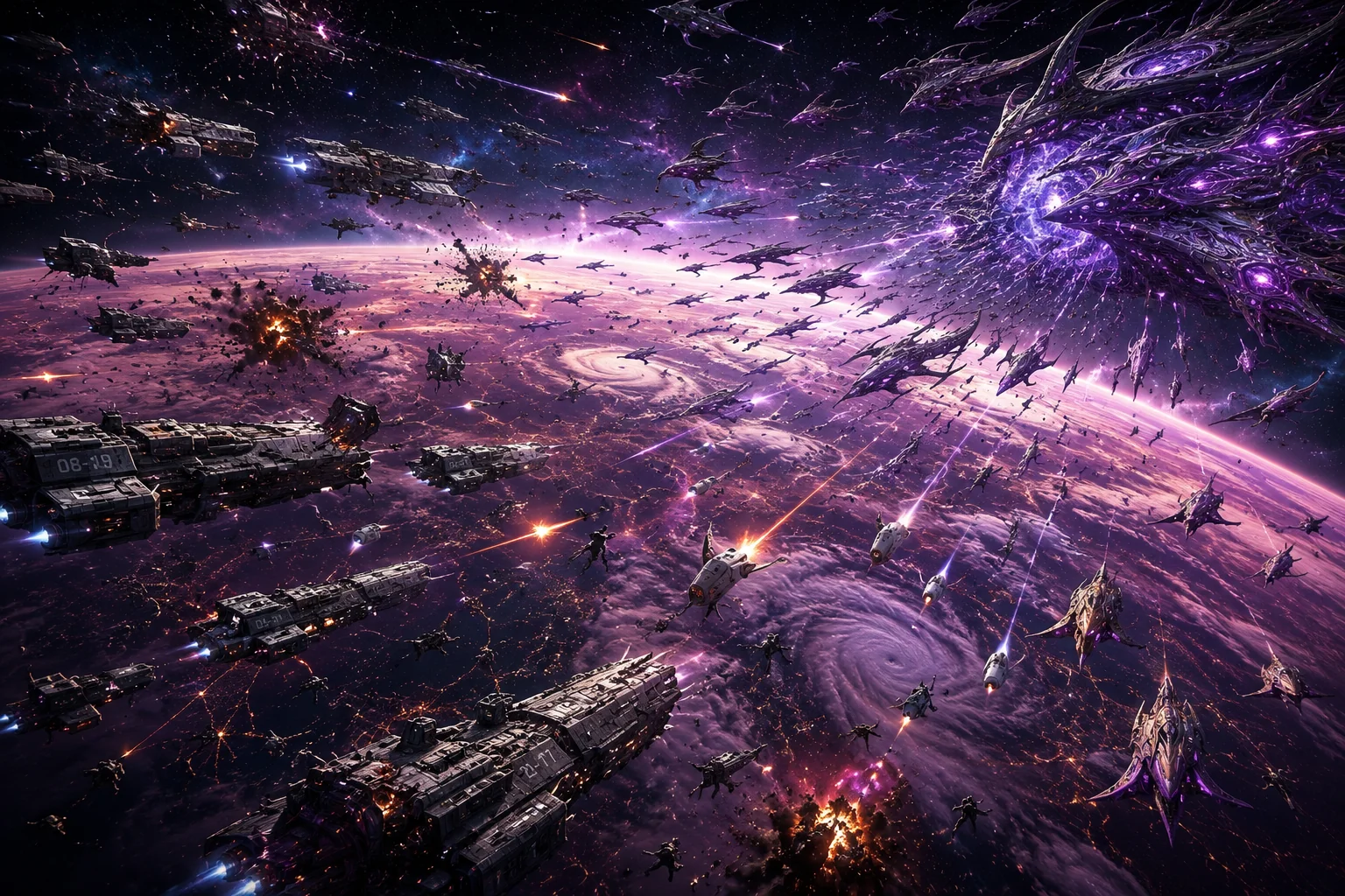 Sci Fi Space - The Battle picture 1 of 1