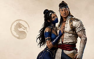 Fire God Liu Kang & Kitana Kahn - Mortal Kombat 1'