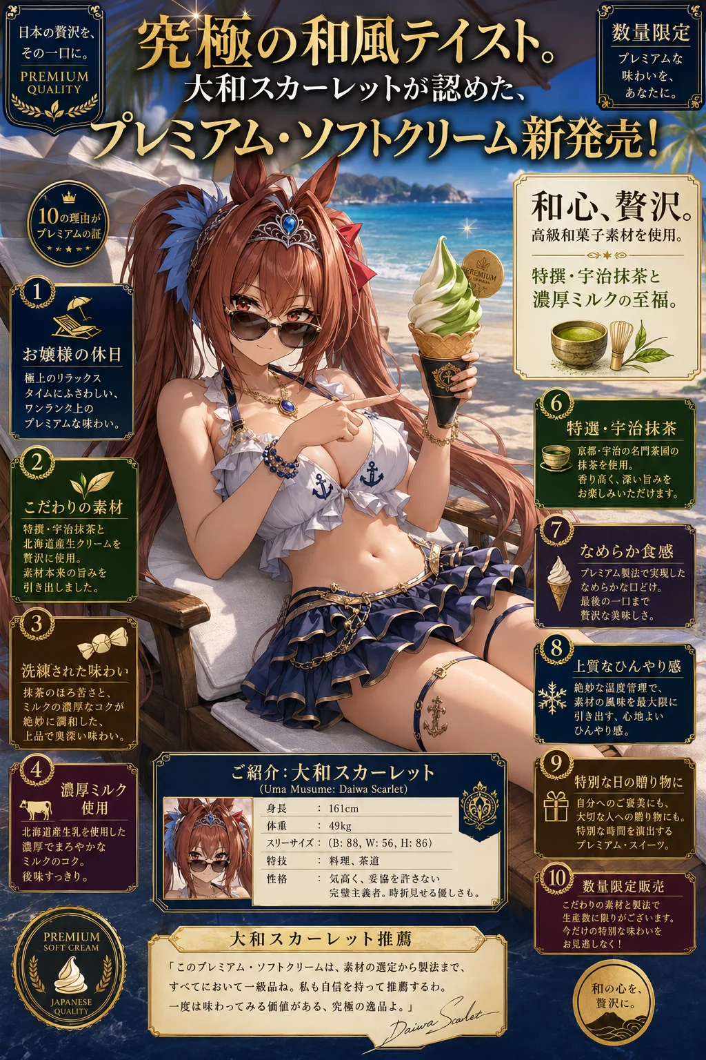 Daiwa Scarlet premium matcha ice cream picture 1 of 1