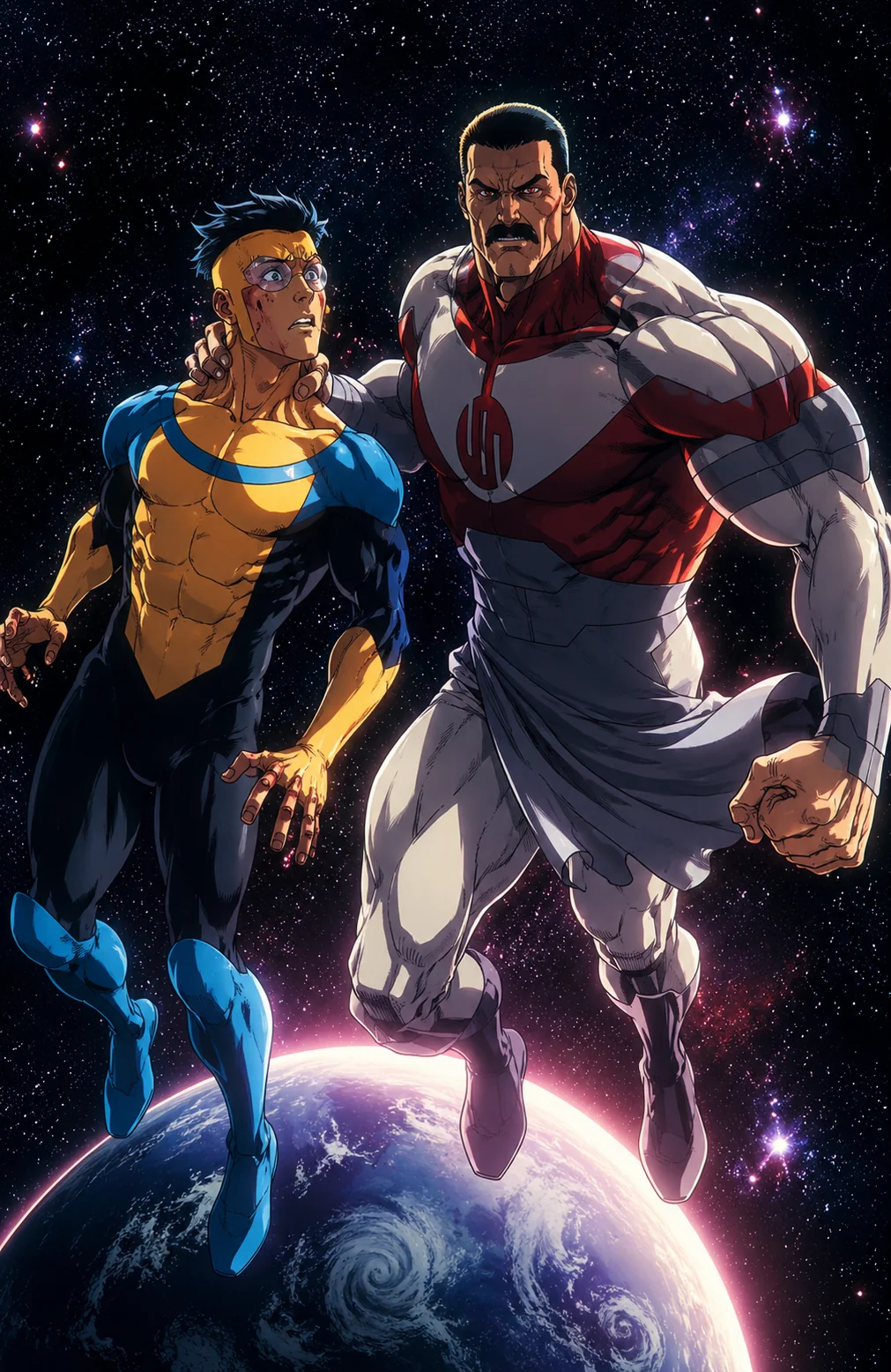 (SPOILERS) Invincible comic pages in an Anime Art style. picture 5 of 12