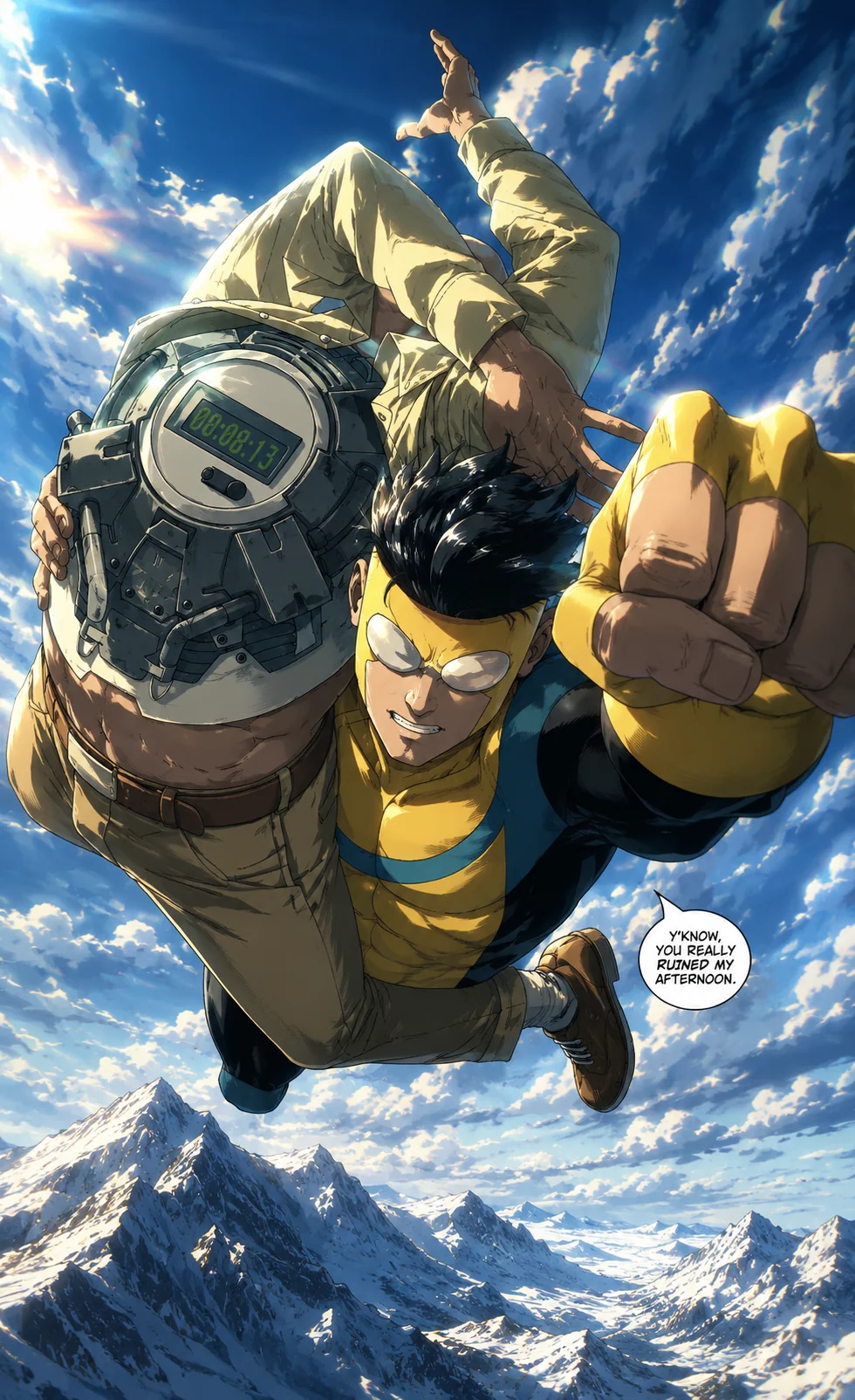 (SPOILERS) Invincible comic pages in an Anime Art style. picture 7 of 12