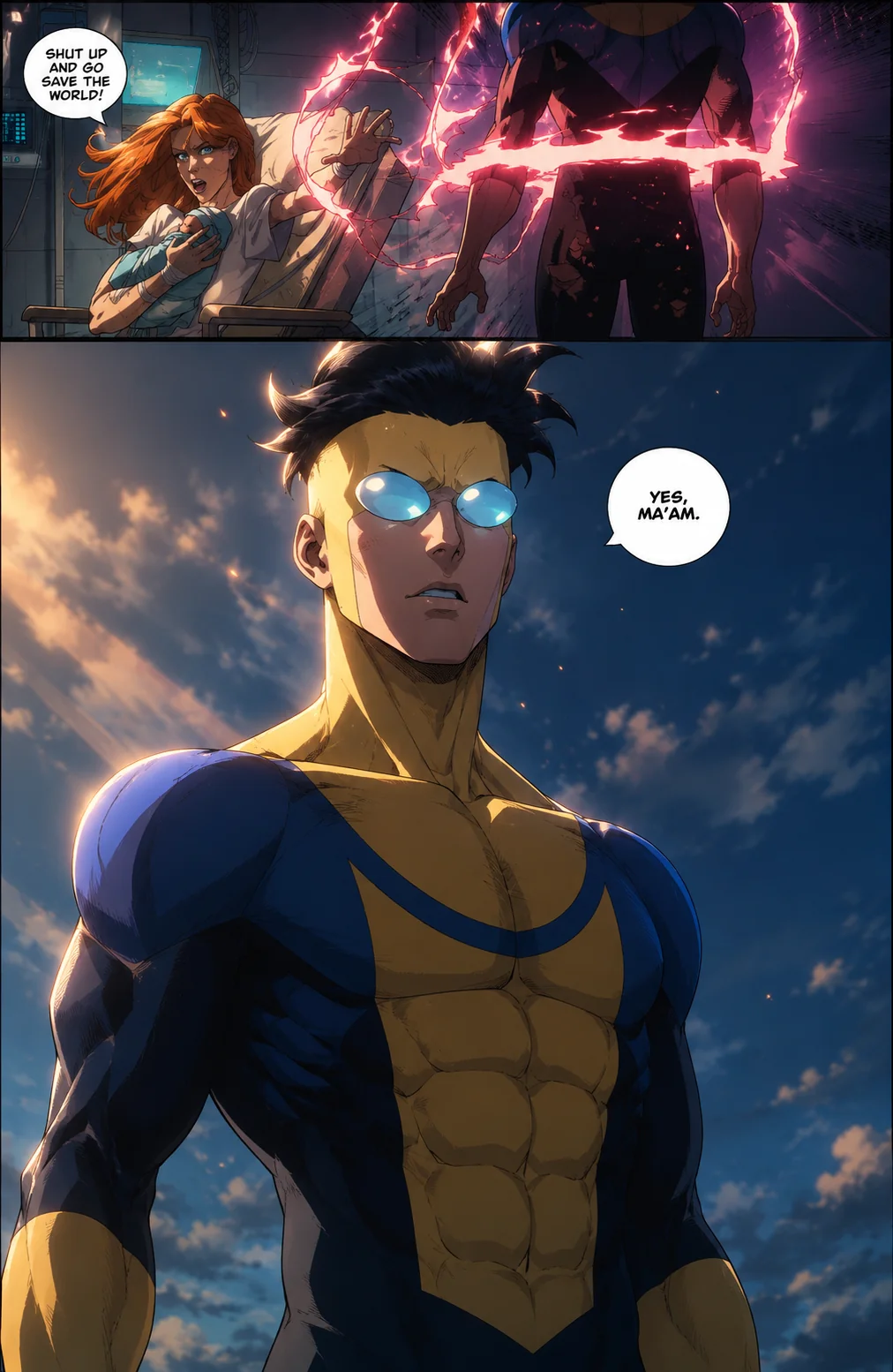 (SPOILERS) Invincible comic pages in an Anime Art style. picture 9 of 12