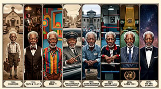"Morgan Freeman's Evolution"'