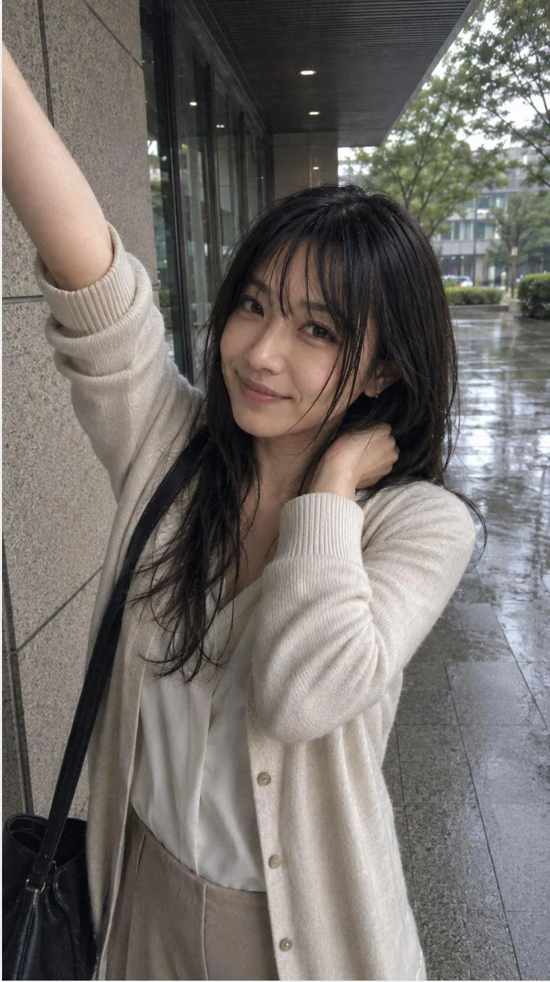 Caught in the rain ☔️ picture 1 of 1