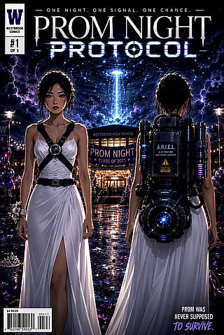 Prom Night Protocol Comic Cover'