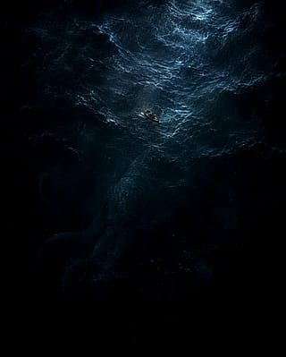 Trying to combine themes of Cosmic horror and Thalassophobia with Cthulu'