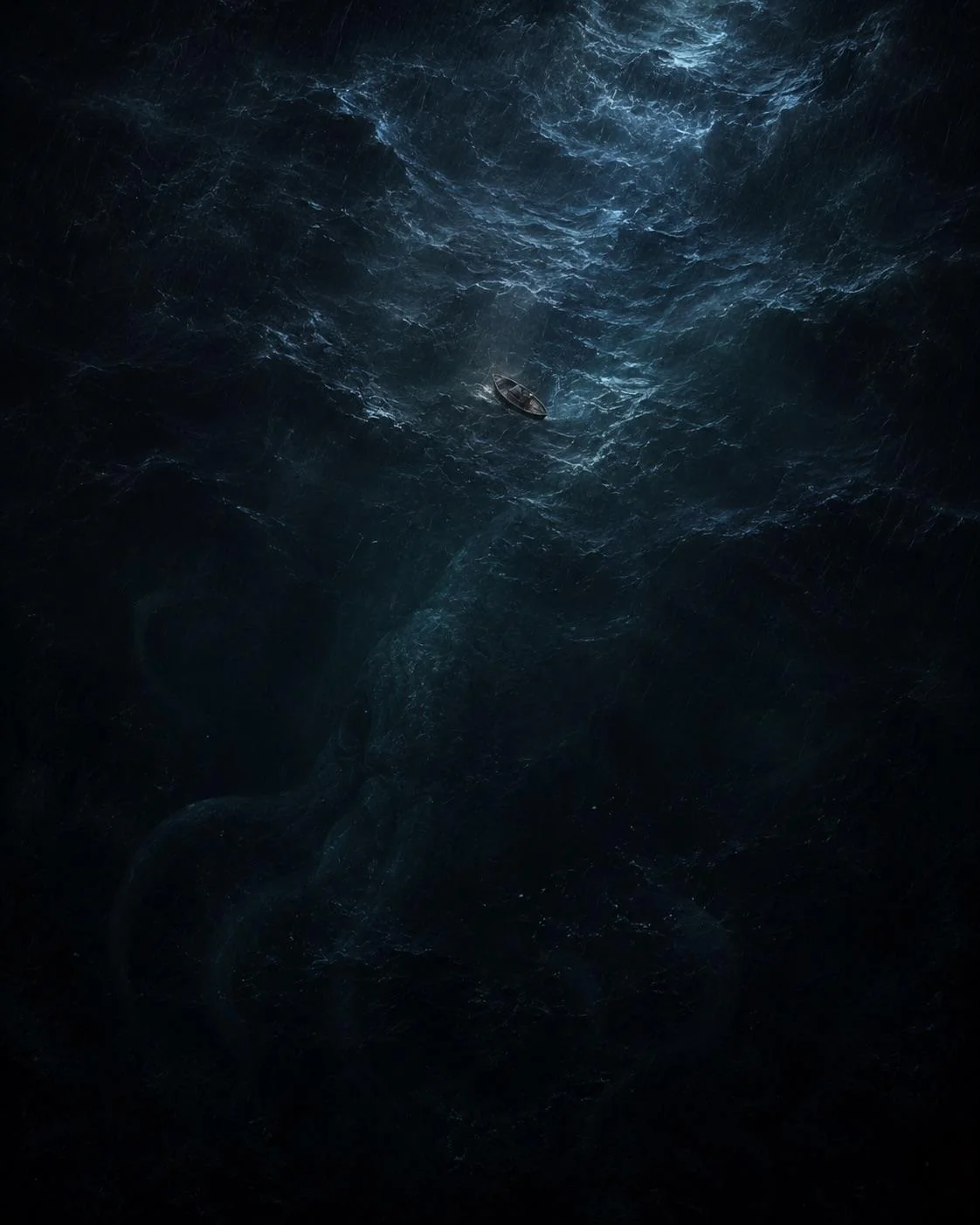 Trying to combine themes of Cosmic horror and Thalassophobia with Cthulu picture 1 of 3
