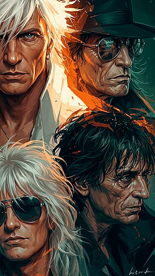 Ashes & Neon Faces / Phone Wallpaper Archives'