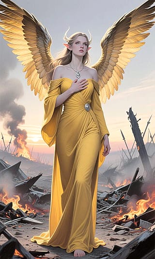 She asks if you came to finish what the army could not.'