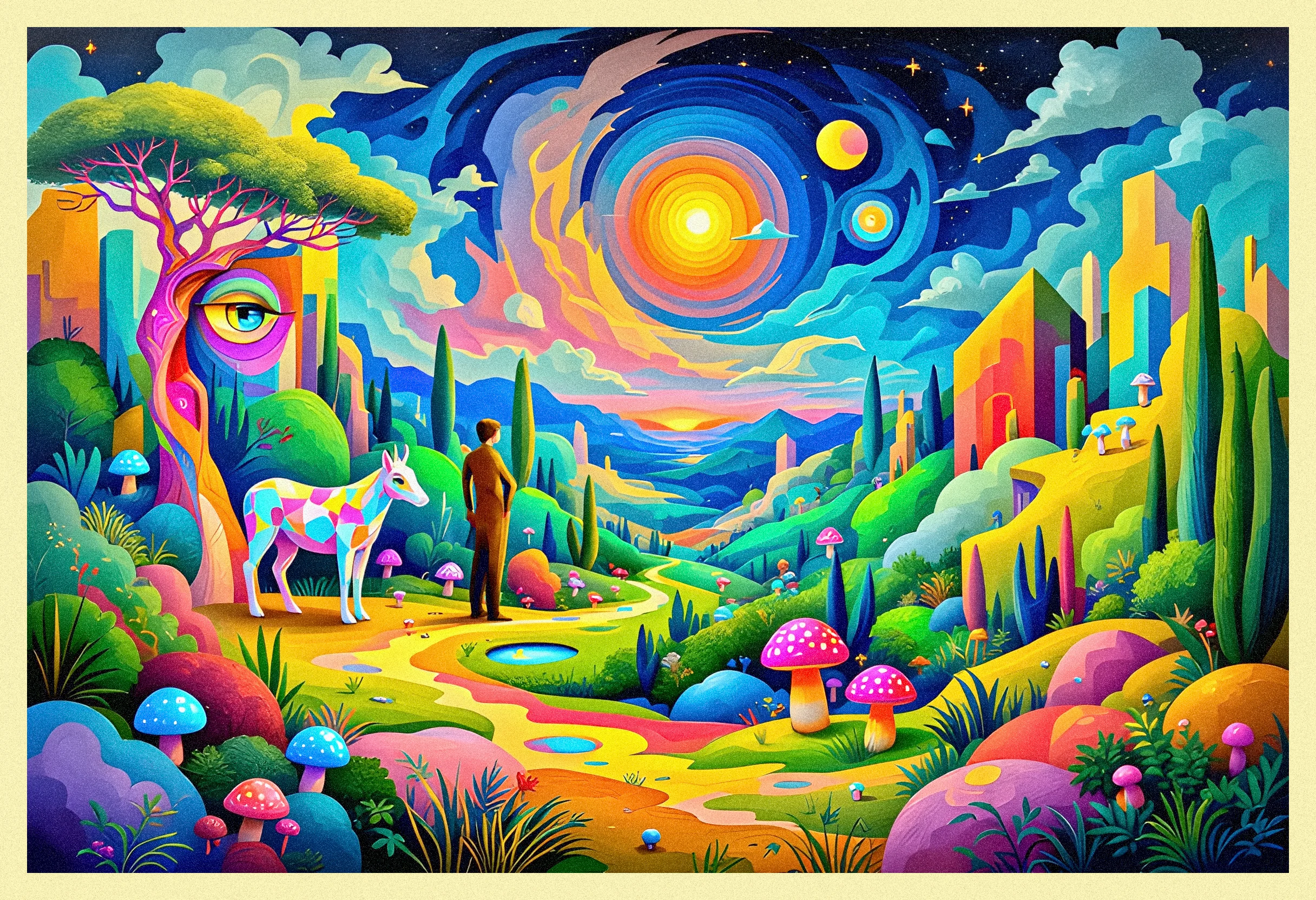 ✨ Surreal Abstract Landscapes 🍄🌈 picture 3 of 12