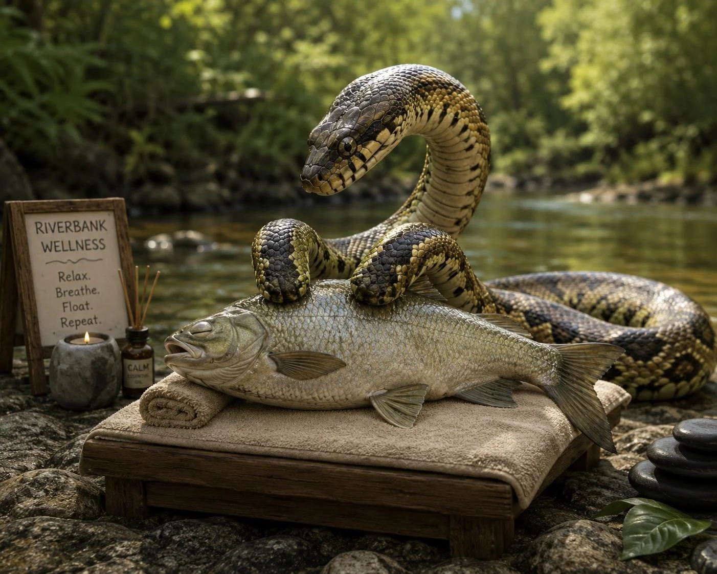 Snake to Fish massage picture 1 of 4